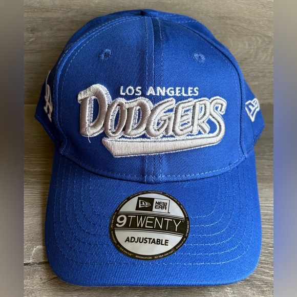 Los Angeles DODGERS MLB New Era 9twenty StrapBack Hat NWT - Picture 1 of 6